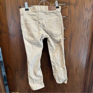 Janie and Jack Beige Corduroy Trousers